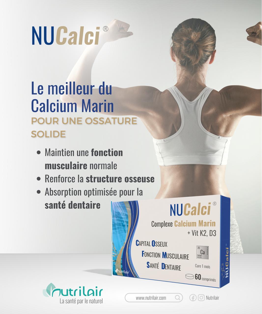 NUTRIMAX-CALCIUM-K2-ET-D3-30-COMPRIMES.jpg NUTRIMAX CALCIUM MARIN, K2, D3, 30 comprimes – Image 1