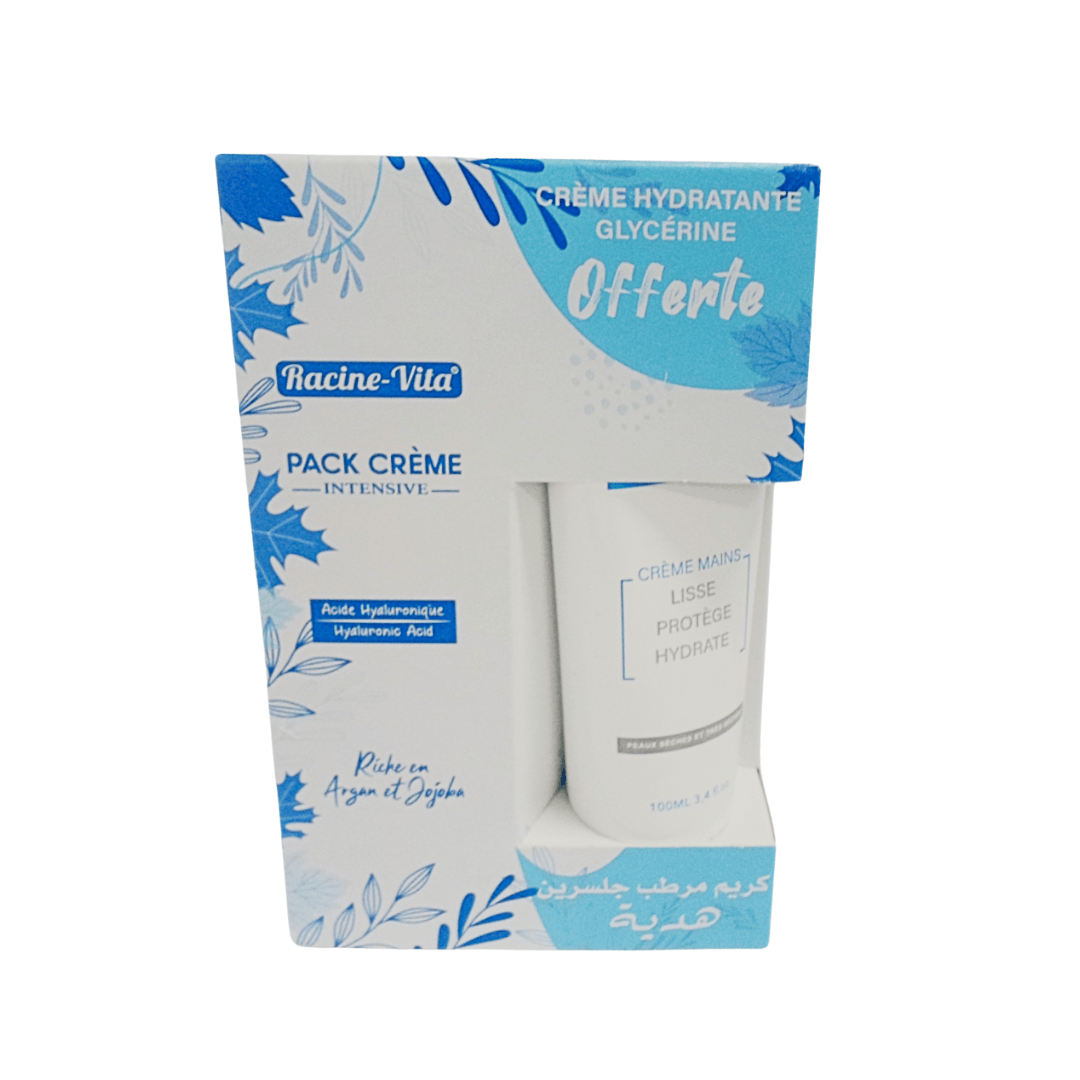 Racine-Vita-Creme-Hydratation-100ml-Creme-Hydratante-Glycerine.png Racine Vita Creme Hydratation 100ml + Creme Hydratante Glycerine – Image 1
