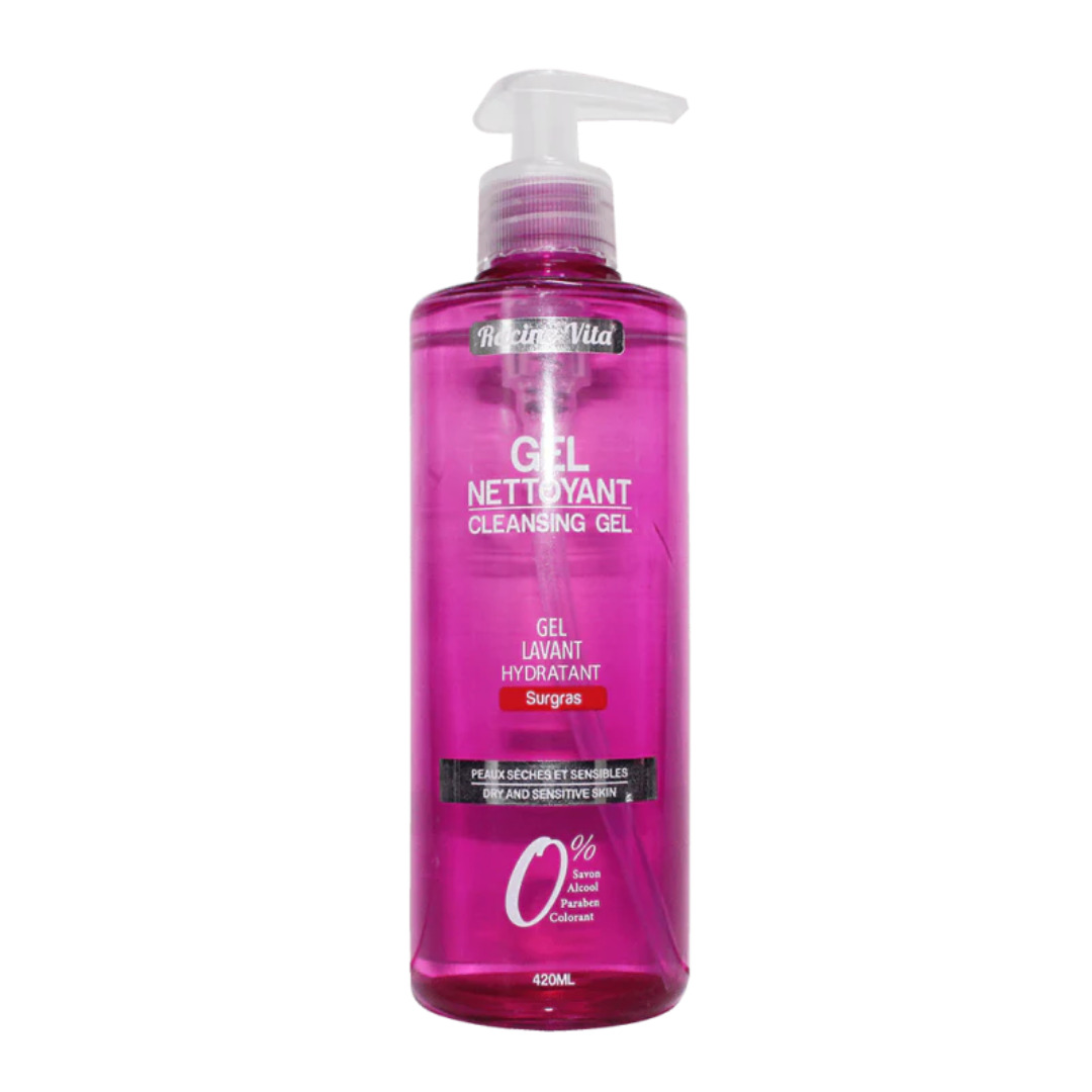 Racine-Vita-Gel-Nettoyant-Peaux-Seches-250ml.jpg Racine Vita Gel Nettoyant Peaux seche 250ml – Image 1
