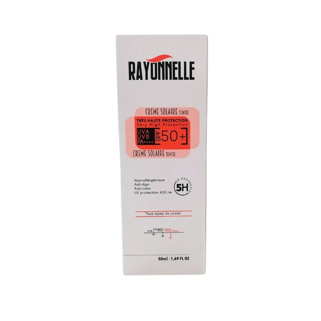 Rayonnelle-Ecran-Solaire-Teintee-Spf50-50ml-1.jpg Rayonnelle Ecran Solaire Teintee Spf50+ 50ml – Image 1