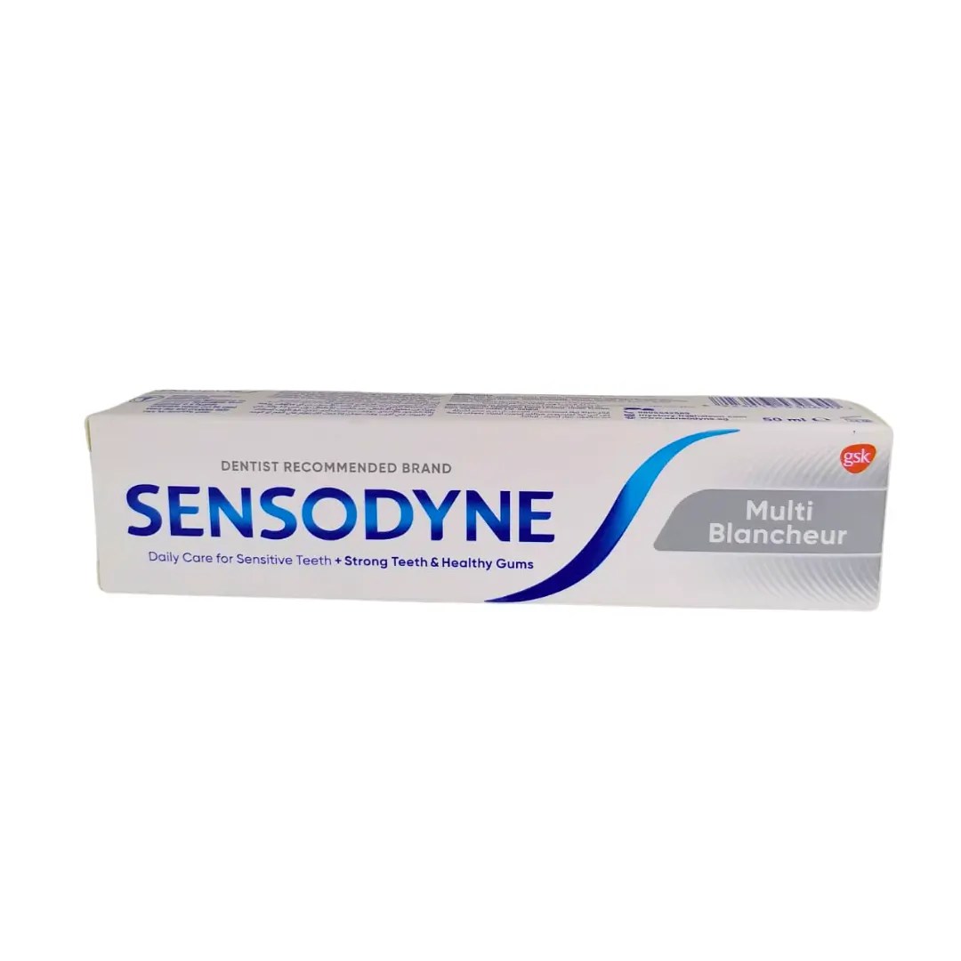 Sensodyne-Dentifrice-Multi-Blancheur-100ml.jpg Sensodyne Dentifrice Multi Blancheur 100ml – Image 1