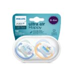 Sucette Avent Natural Ultra Air Happy 0-6mois