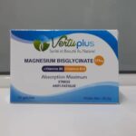 VERTU PLUS MAGNESIUM BISGLYCINATE 375 mg