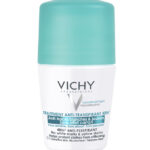 Vichy Déodorant Traitement Anti-Transpirant 48H – Anti-traces Jaunes et Blanches – 50 ml