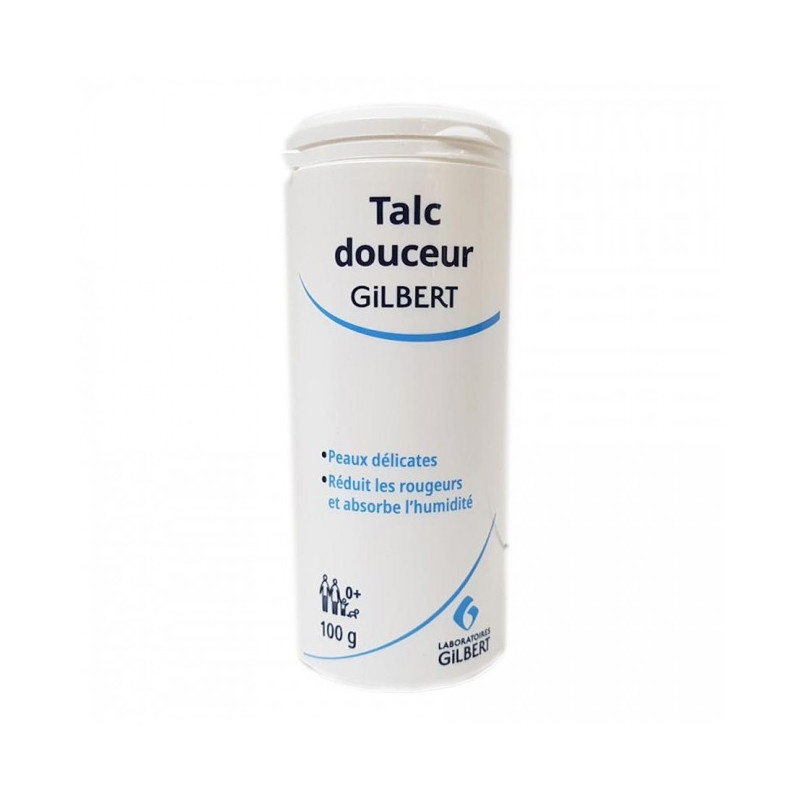 gilbert-talc-douceur-flacon-poudreur-100g.jpg GILBERT TALC 100 G – Image 1
