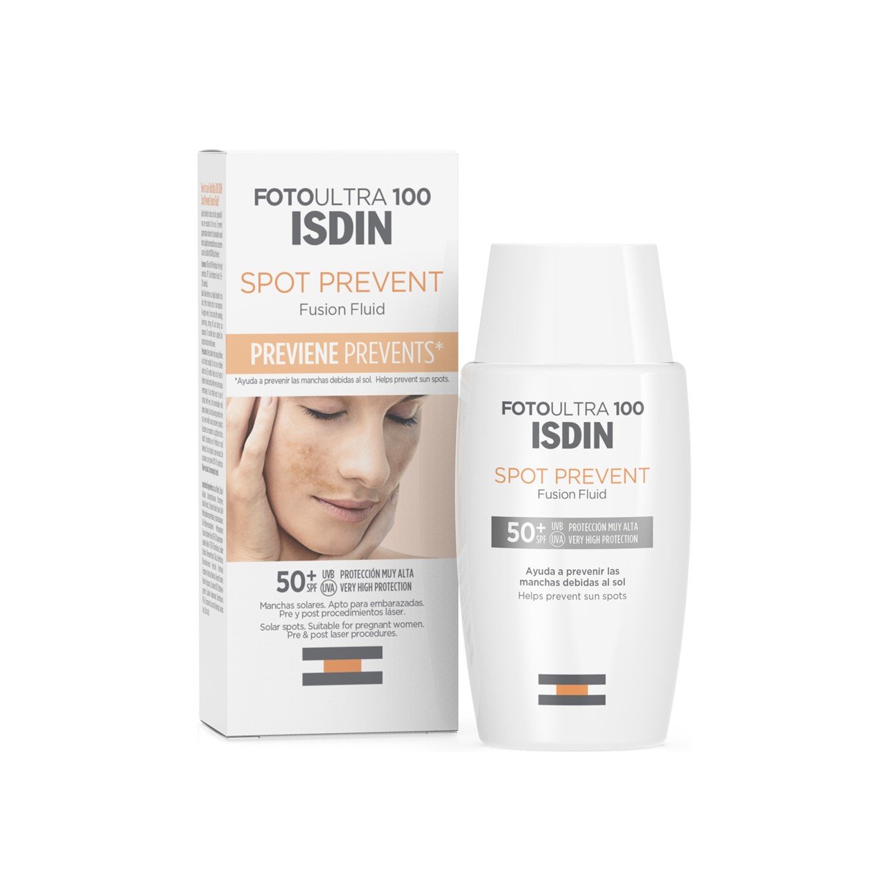 isdin-fotoultra-100-spot-prevent-fusion-fluid-spf50-50ml_1-1.jpg ISDIN SPOT PREVENT SPF 50+ – Image 1