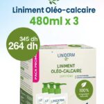 GILBERT Pack Promo Liniment Oléo Calcaire Certifié BIO 480 ml 3 UNITES